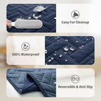 Dog Bed Cover for Pets - Blankets Rug Pads for Couch Protection Waterproof Bed Covers Dog Blanket Furniture Protector Reusable Changing Pad