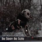 IECOii Extra Warm Dog Coat - Reflective Adjustable Jacket With Buckle Fleece Turtleneck for Cold Weather - Soft Winter Coat for Small Medium Extra Large Dogs