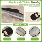 2 Packs Electrostatic Pet Hair Remover Glove for Dogs and Cats – Reusable Brush Pet Hair Removal Glove for Furniture, Car Interiors, Bedding & Clothing
