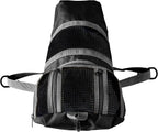 Cinf Cat Nail Clipping Cleaning Grooming Restraint Bag No Scratching Biting for Bathing Nail Trimming Injecting Examining(Black,L)