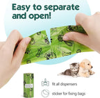 Dog Poop Bag(720 Count), Leak Proof Dog Bags for Poop Refills Rolls - Extra Strong Doggie Poop Bags Scented - 9X13 Inches with a dispenser Pet Waste Bags