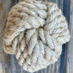 Hemp Rope Dog Tug Toy - Eco-Friendly Lasting Performance - Interactive & Entertaining Dog Gift - No Harmful Dyes or Chemicals, Perfect for Large Dogs, (Up to 50lbs +)