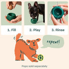 WOOF Pupsicle - Long-Lasting Interactive Dog Toy to Keep Your Pup Busy and Distracted - Safe for Dogs - Low-Mess Design - Dog Toys for XL Dogs 75 lbs and Up