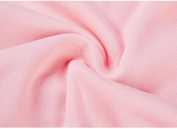 GreenJoy Classic Fleece Dog Sweater – Soft & Warm Stretchy Sweatshirt for Small Dogs & Cats, Cold-Weather Pullover for Everyday Wear (Light Pink, Large/X-Large)