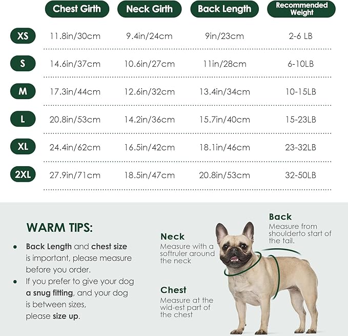 KOESON XL Dog Sweater for Large Size Dogs, Turtleneck Extra Large Sweater for Dogs Girl Boy, Warm Large Dog Sweaters for Christmas, Soft Doggie Winter Knitwear with Sleeves, Green, XLarge