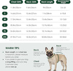 KOESON Large Dog Sweater, Warm Christmas Dog Sweaters for Large Dogs, Cable Knit Sweater for French Bulldog, Pug, Corgi, Boston Terrier, Easy On Xmas Sweaters for Dogs, Green, L