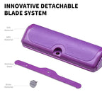 Cat & Dog Deshedding Brush – Purple Grooming Tool for Cats & Dogs, Gentle Fur Remover Comb, Comfortable Anti-Slip Handle, Easy to Clean