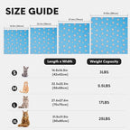 Cat Wrap for Cutting Nails, Self-Adhesive for Grooming, Anti-Scratch Cat Swaddle Wrap for Medicine, Nail Clipping, Teeth Brushing, Ear Cleaning