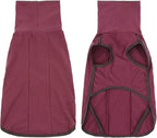 Dog Sweater Pullover Cold Weather Vest for Dogs Dog Sweatshirt & Jacket for Indoor and Outdoor Use (XXX-Large, Wine red)