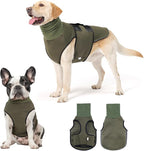 Dog Anxiety Vest and Coat, Skin-Friendly Anxiety Calming Hoodie with Ear Wrap, Dog Jacket for Thunder, Fireworks, Travel, Vet Visits and Separation - Keep Pet Calm Without Medicine & Training