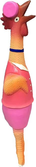 Latex Chicken Design Dog Toy (Girl)