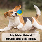 Dog Balls, 4-Pack Squeaky Dog Ball, Large and Medium Sized Dogs, Interactive Dog Toys for Play Exercise and Training 2.5 Inch Easy Catching Dog Toys