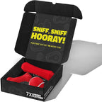 Playology Dog Toys | Variety Gift Box Set of Toys for Medium Dogs | Medium Beef Scented Dual Layer Bone, Squeaky Chew Ball, and Chew Stick - Easy to Clean and Made from Non Toxic Material