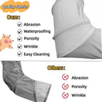 XxingSheep 2-Tier Cat Tunnel & Hammock Bed XXL, 4 Cave Shuttle with Elevated for Multiple Cats Toy Light Grey