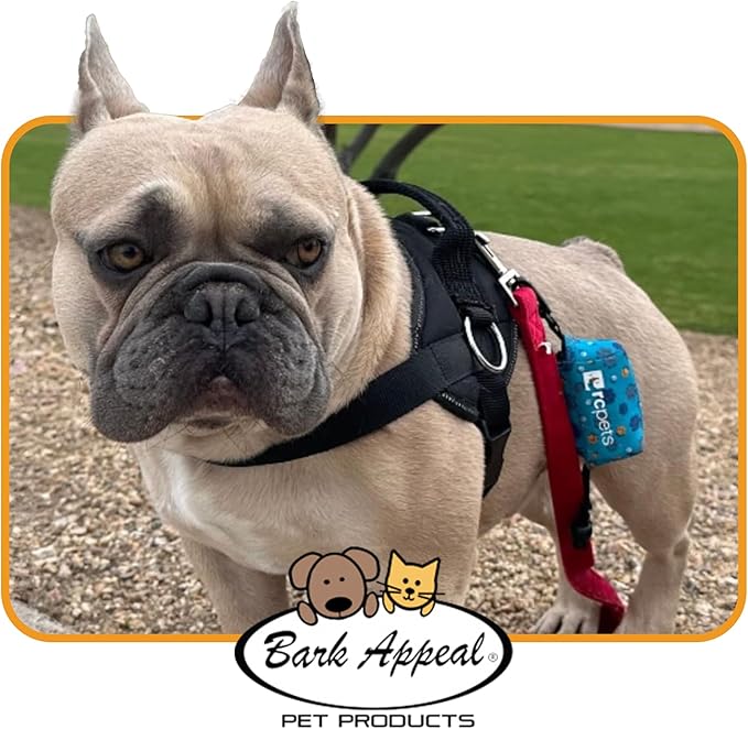 Bark Appeal Pink Camo No-Pull Dog Harness for Extra Small Sized Pets – Adjustable, Reflective Vest with 3 Leash Clips for Added Control, Easy Walks & Training – XS