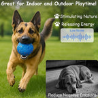AIERSA Interactive Dog Ball Toys To Keep Them Busy, Automatic Bouncy Moving Rolling Ball Toy Anti Boredom, Self Play Smart Electric Active Balls for Medium Large Dogs,E-TPU Material for Inside Outside