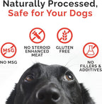Miss Nelly's- All Natural Beef Jerky Dog Treats Made in USA Only-Original Smoke House Recipe-Minimally Processed Soft Sticks Dog Jerky Treats-32 oz. Jar