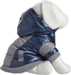 Pet Life Sporty Vintage Aspen Ski Winter Dog Coat with snap-Off Removable Hood - Dog Jacket Features 3M Thinsulate Insulation Warming Technology - Dog Clothes fits Small, Medium and Large Dogs