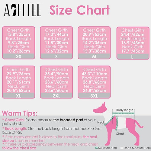 AOFITEE Coat for Medium Dogs, Turtleneck Warm Dog Winter Jacket with Back Zipper, Medium Pet Snowsuit with Reflective Trims, Dog Puffer Jacket for JackRussell, Boston Terrier, French Bulldog