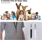 Professional Dog Whistle to Stop Barking - Adjustable Silent Training Whistle for All Breeds (Labrador, German Shepherd, Beagle) with Lanyard - 2 Packs for Recall, Obedience & Anti-Barking Training