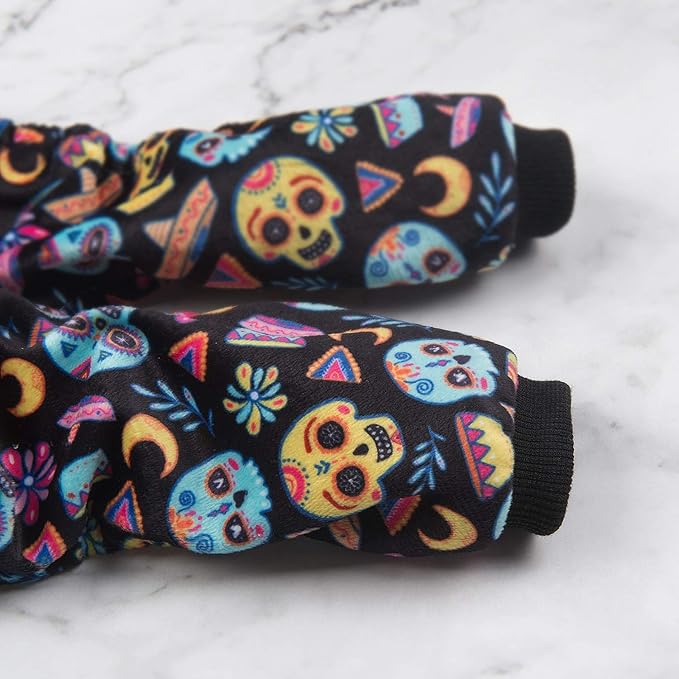 CuteBone Small Dogs Outfit Soft Puppy Onesies Pjs Halloween Dog Pajamas Pet Coat Cat Apparel Comfy Doggie Jumpsuit Bodysuit for All Seasons P73M