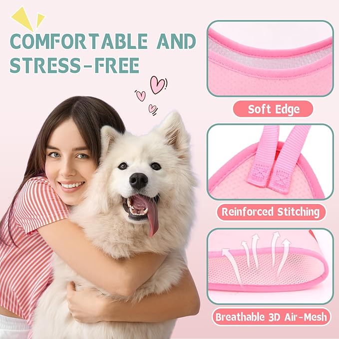 Supet Dog Grooming Hammock, Dog Hanging Harness for Nail Trimming Doorframe, Pet Holder Restraint for Clipping Nails, Pet Hoist Sling for Cutting Nails, Ear & Eye Cleaning, Medicine at Home (S)