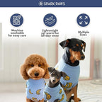 Spark Paws Knit Dog Sweater – Ultra Soft Warm Winter Dog Sweater for Small, Medium & Large Dogs – Stretch Fit Pet Sweater for French Bulldog, Pitbull, Girl & Boy Dogs Jacket, (Banana,3XL)