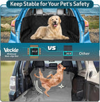 Veckle SUV Cargo Liner for Dogs - Universal Fit Trunk Cover for Dogs Water Resistant Nonslip with Side Flaps, Cargo Liner for SUVs, Sedans, Vans