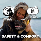 Dogtra CUE Yellow – E-Collar for Dogs Training Collar with Remote – Training Made Easy for Everyday Dog Owners – Gentle Vibration, Custom Boost, Waterproof, Rechargeable, 400-Yard Range System