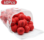 Magicorange Tennis Balls, 60 Pack Advanced Training Tennis Balls Practice Ball, Pet Dog Playing Balls,Good for Beginner Training Ball