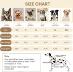 Queenmore Warm Fleece Dog Jacket, Cold Weather Waterproof Dog Snow Jacket with Leash Hole, Reflective Turtleneck Dog Snow Jacket Snowsuit,Dog Warm Coat for Small Medium& Large Dogs(Brown,M)