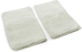 Sherpa Replacement Liners for Travel Pet Carriers - Soft Absorbent Cat & Dog Kennel Pad with Waterproof Backing, Machine Washable Crate Pads, 19x12.25in - 2 Pack, White, Large