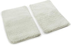 Sherpa Replacement Liners for Travel Pet Carriers - Soft Absorbent Cat & Dog Kennel Pad with Waterproof Backing, Machine Washable Crate Pads, 19x12.25in - 2 Pack, White, Large