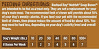 Rachael Ray Nutrish Soup Bones Dog Treats, Chicken & Veggies Flavor, 6 Bones
