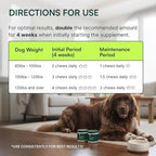 Wuffes Chewable Dog Hip & Joint Supplement - Glucosamine & Chondroitin Chews - Dog Joint Supplements & Vitamins - Extended Joint Care (Large Breed (Over 65 lbs), 90 Chews (Pack of 3))