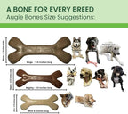 Non-Toxic Dog Toys - Sustainable Peanut Butter Flavored Dog Chew Toys for Aggressive Chewers - Plant-Based Bioplastic Pet Toys - Made in The USA (Mega)