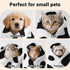 Cat Grooming Wrap Cat Wrap for Cutting Nails, 23.6" Cat Wrap for Grooming, Cat Restraint for Nail Clipping, Multifunctional Swaddle Wrap Pet Tool, Cat Burrito Wrap