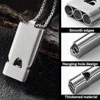 Whistle Emergency Whistles Keychain Rape Whistle Stainless Steel High Decibel Whistles … …