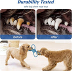 ETACCU 8 Pack Dog Rope Toys for Puppy & Small Dogs ， Puppy Rope Toy for Aggressive Chewers, Indestructible，Keeping Dogs from Being Bored- Blue