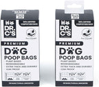 100% Certified Compostable Dog Poop Bags - Dr. C's Premium Dog Poop Bags - 120 Bags / 8 Rolls, Extra thick, Leak Proof, Unscented, Plant Based and Earth Friendly