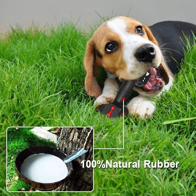 Dog Chew Toys for Aggressive Chewers,Food Grade Non-Toxic Dental Pet Toy,Tough Durable Indestructible Dog Toys for Small Medium Dogs.Black（8IB-15IB）