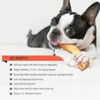 Gluten Free Rawhide Free Dog Chew Chicken Rolls Mini 2.5" for Small Dogs 10 pcs/Pack