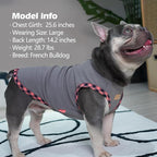 KYEESE 2Pack Dog Shirt Soft Dog T Shirt Fleece Pets Coats Lightweight Pets Sweatshirt Pullover Pet Shirt Vest Dogs Clothes Pet Sweater for Medium Dogs,Grey+Pink,XXL