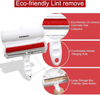 Pet Hair Removal Tool – Reusable Lint Roller for Dogs & Cats – Self-Cleaning Fur Remover Brush - Portable, Multi-Surface Fur Removal Tool - Pet Hair Removal Tool for Car & Home