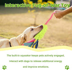 wodoca Dog Tug Toys - Aggressive Chewer Rope Toy with Strong Squeak, Ideal for Large Dogs, Training, and Play