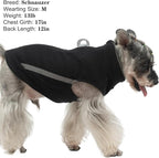 EXPAWLORER Dog Fleece Vest Jacket Sweater for Small Medium Large Dogs, Cold Weather Winter Coat Hoodie with Leash D-Ring and Zipper, Reflective Warm Sleeveless Puppy Clothes for S M L Boys Girls Cats