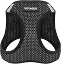Best Pet Supplies Voyager Step-in Air Harness - All Weather Mesh, Reflective, No Pull Harness for Dogs, Cats - Secure with Hook & Loop Fastener, Buckle, Double D-Rings - Tone, XL