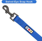 Pawtitas 6 FT Solid Color Leash for Puppy & Cat Training - Extra Small, 6 ft or 1.8 m, Blue