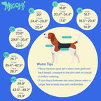 MIGOHI Waterproof Dog Jacket,XL Dog Coat,Reflective XL Fleece Jacket for Dogs,Extra Large Winter Coat Snowsuit,Large Snow Clothes for Dogs Male Female,Australian Shepherd,Beagle,XL,Blue