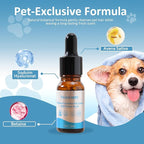 3 in 1 Pet Steam Brush for Dogs & Cats – Self Cleaning,Hair Removal Comb Steam for Thinning & Grooming for Long & Short Haired Pets, Includes Pet Essence